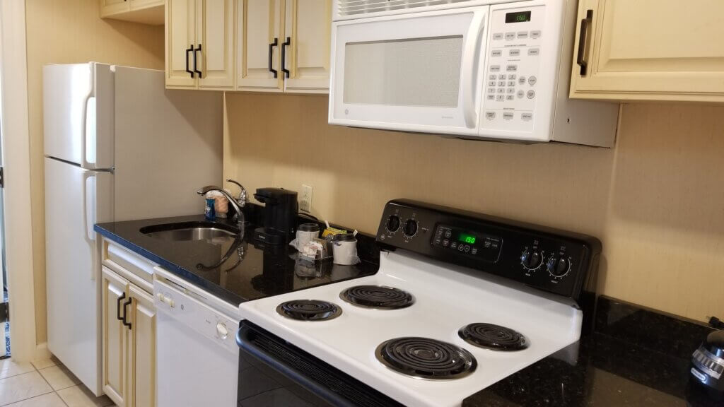 Hilton Suite Ocean City Kitchen