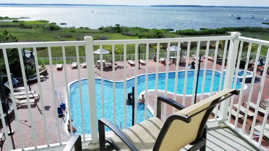 Hampton Inn Bayfront Suite Balcony
